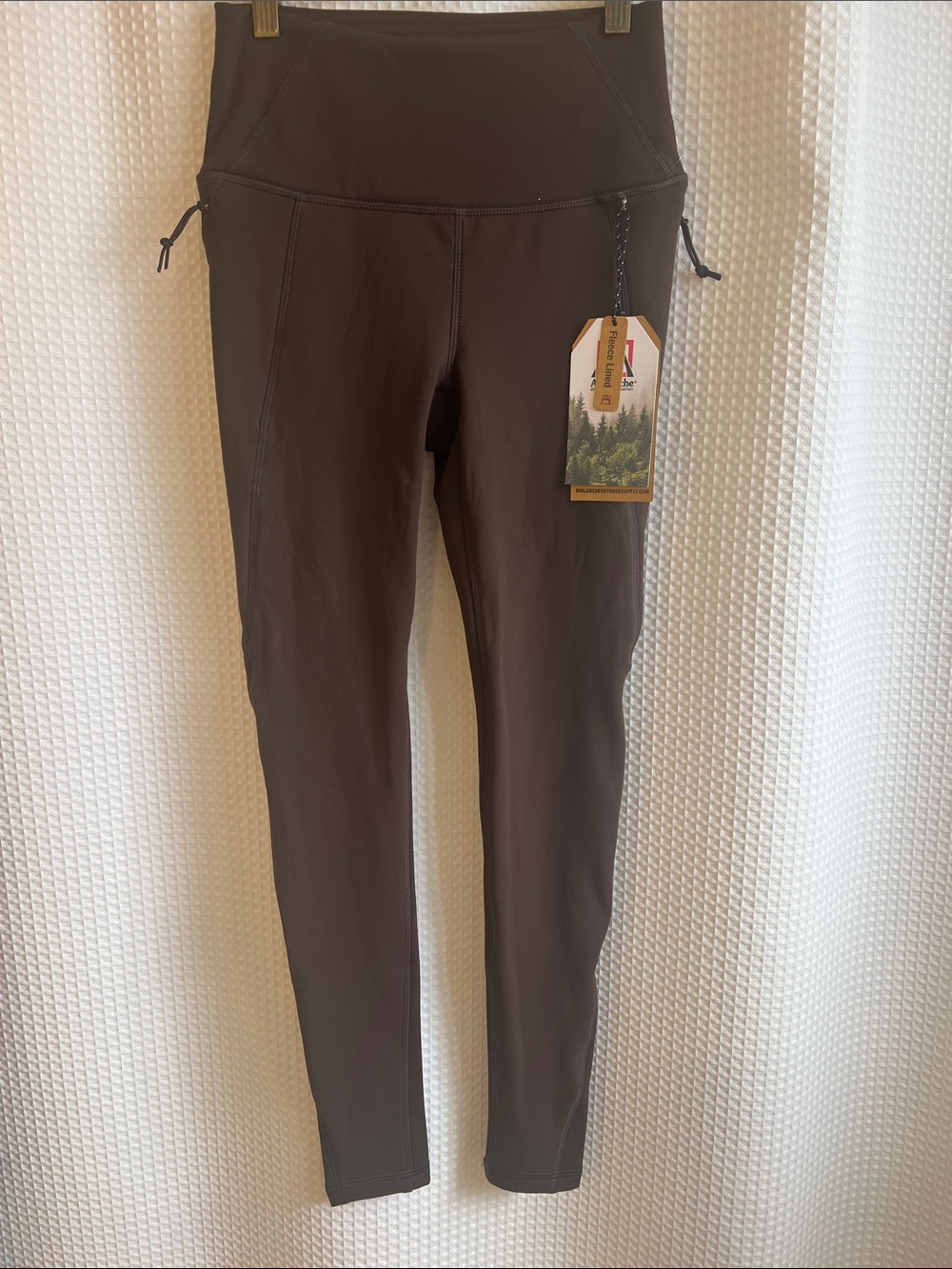 Avalanche Brown High-Waist Leggings